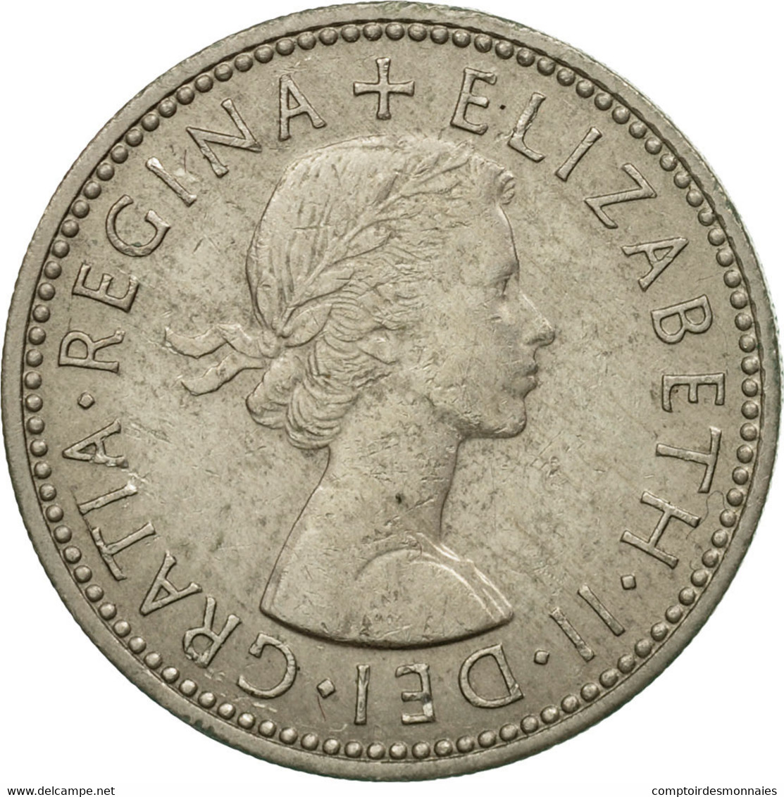 Monnaie, Grande-Bretagne, Elizabeth II, Shilling, 1962, TB+, Copper-nickel - I. 1 Shilling