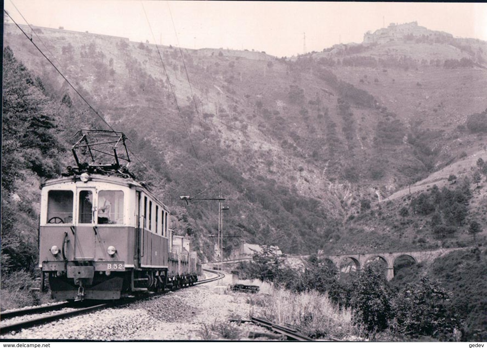 Italie, Ferrovia Genova Casella, Train Près De Cappuccio, Photo 1976, BVA FGC 538.4 - Treni