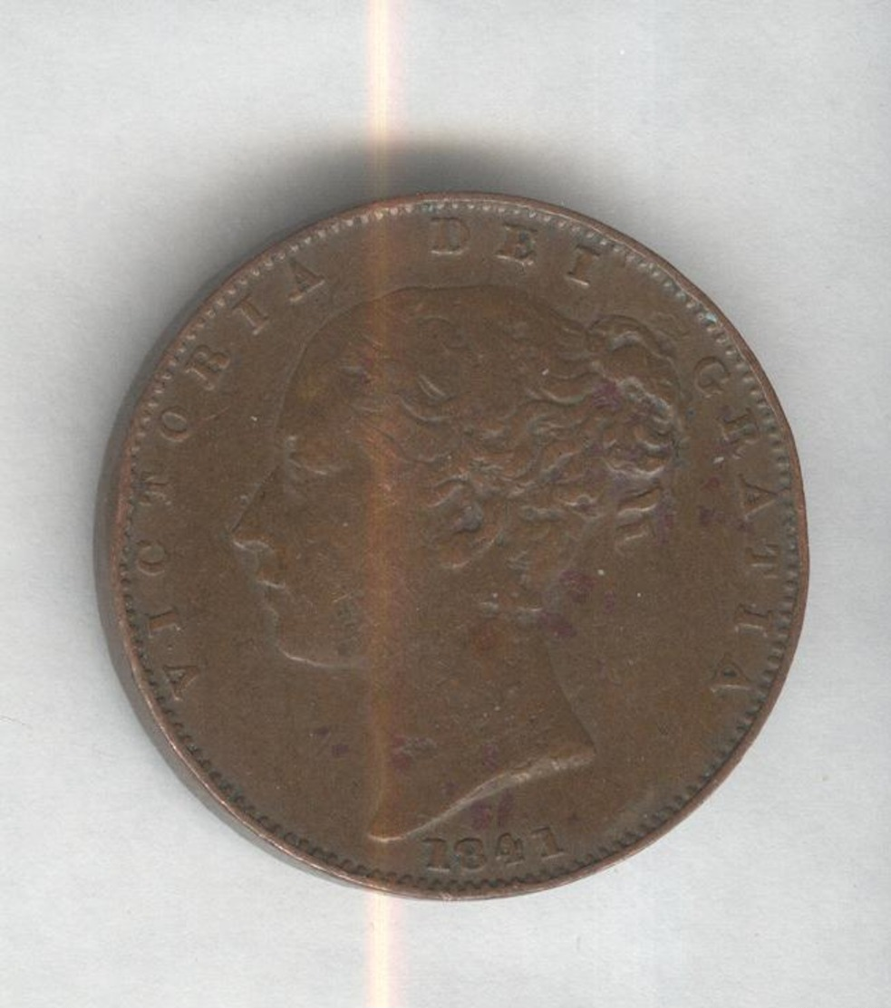 1 Farthing Grande Bretagne / United Kingdom 1841 SUP - B. 1 Farthing