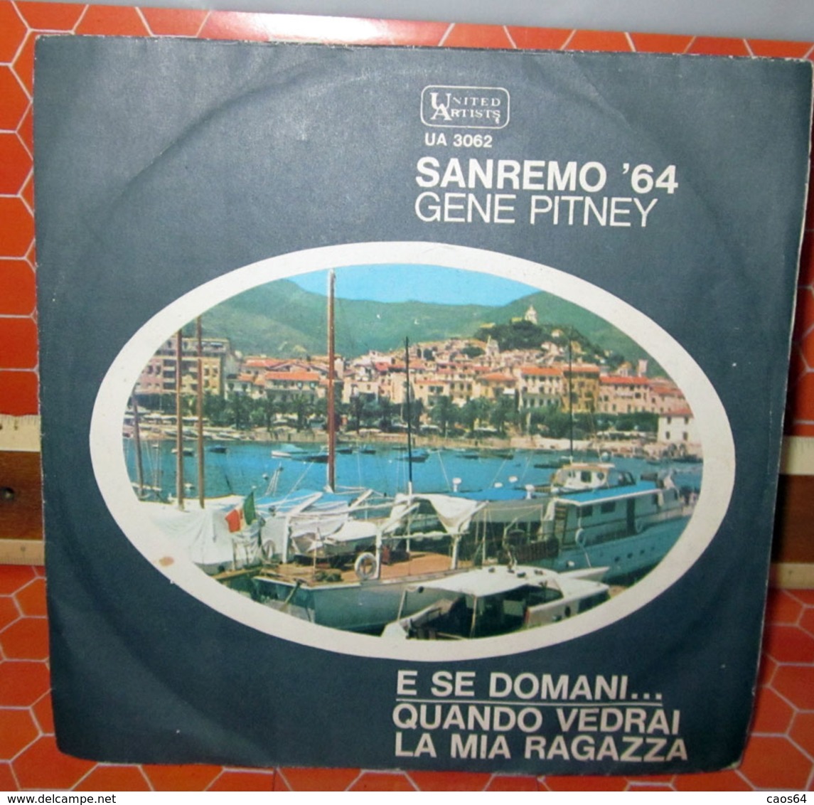 GENE PITNEY E SE DOMANI   45 GIRI  7" - Altri - Musica Italiana