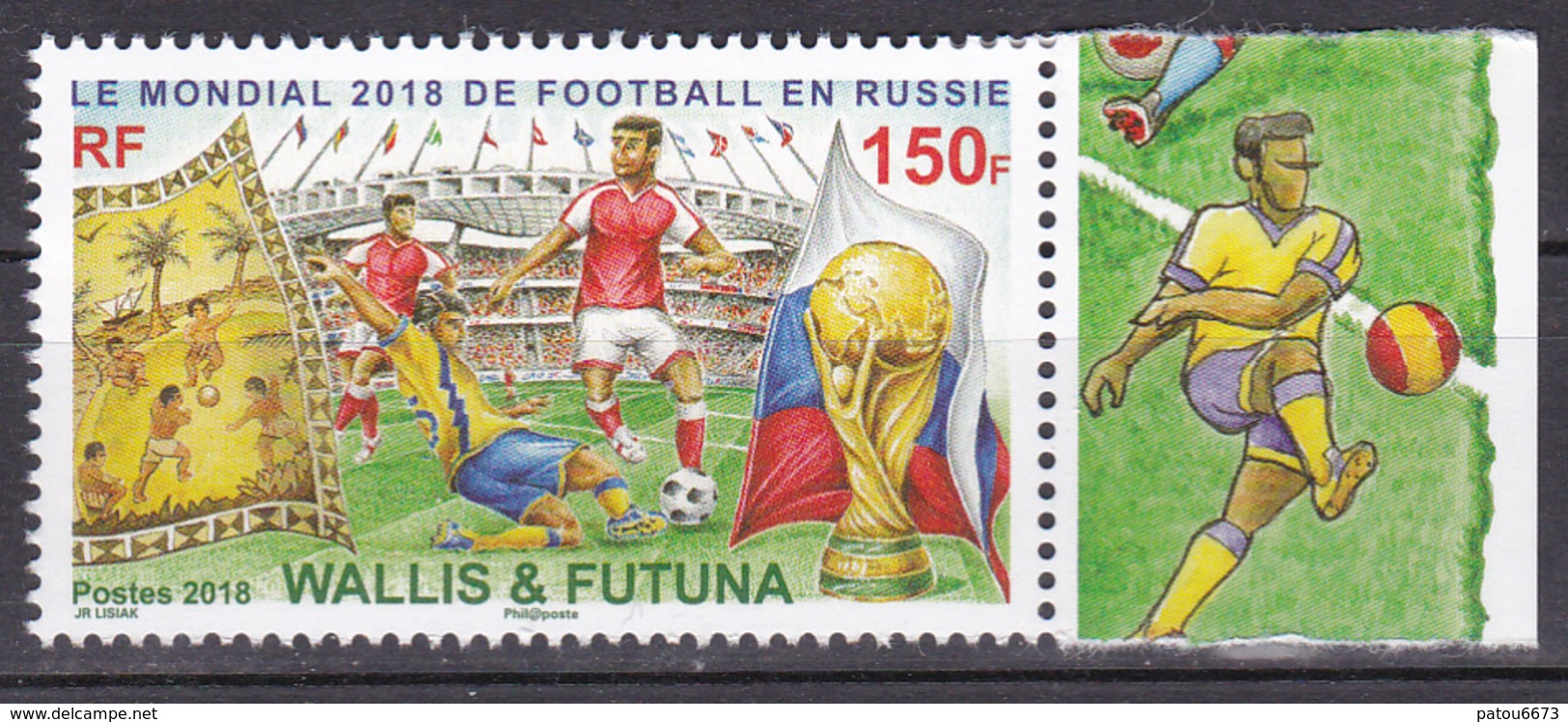 Wallis Et Futuna 2018 Coupe Du Monde De Football Football World Cup Russia - 2018 – Rusia