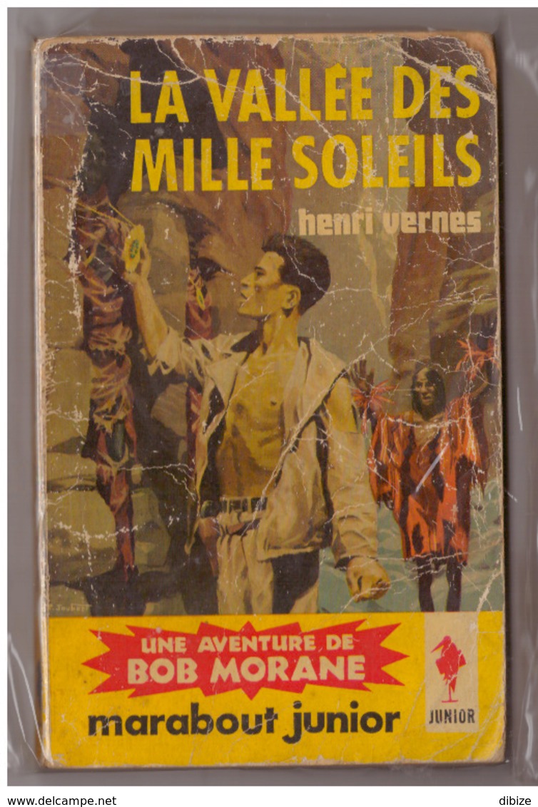 Henri Vernes. Bob Morane. La Vallée Des Mille Soleils N° 178. Edition Marabout. - Belgische Schrijvers