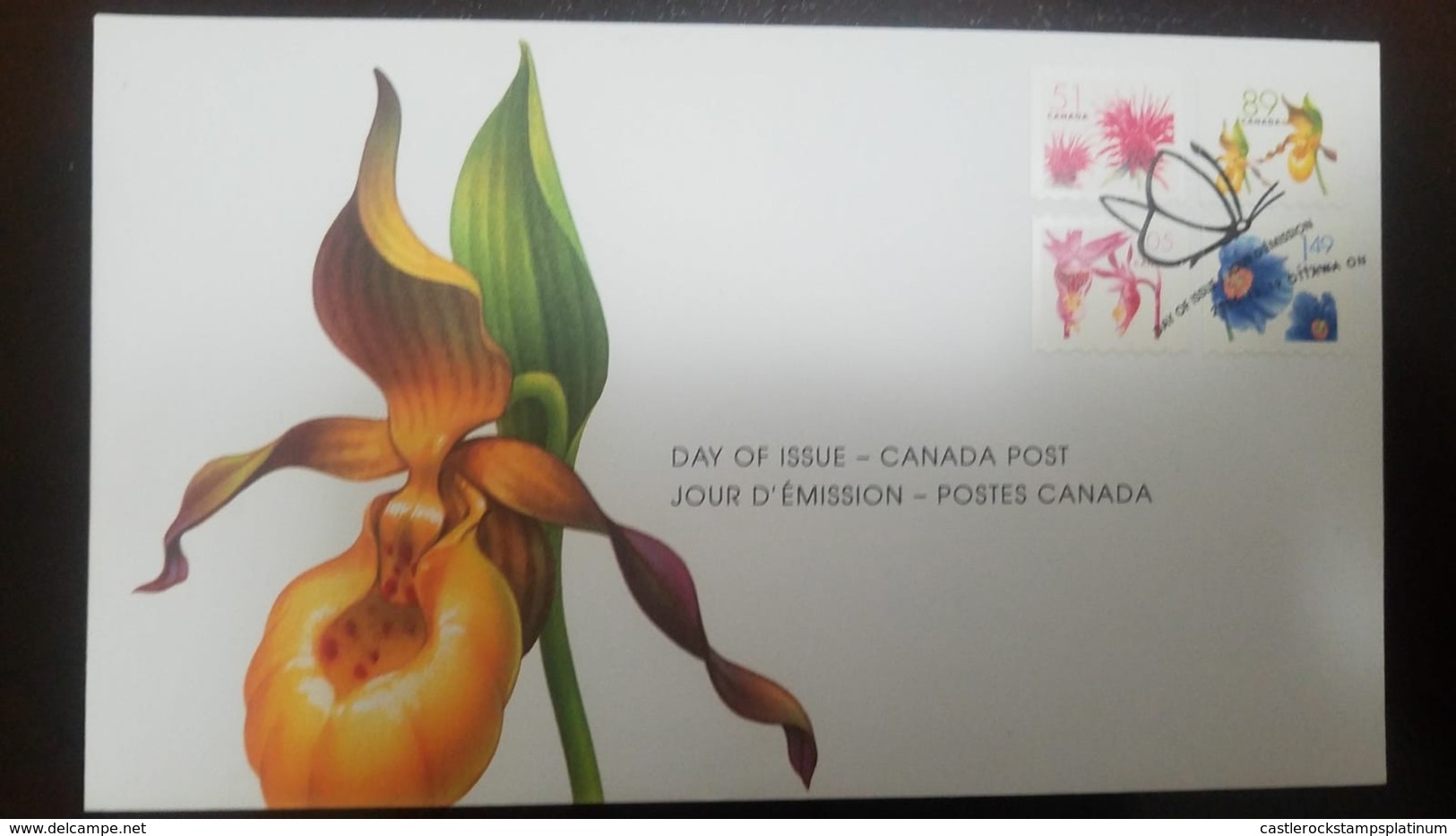 L) 2004 CANADA, NATURE, FLOWERS, COLORS, 149, FDC - 2001-2010