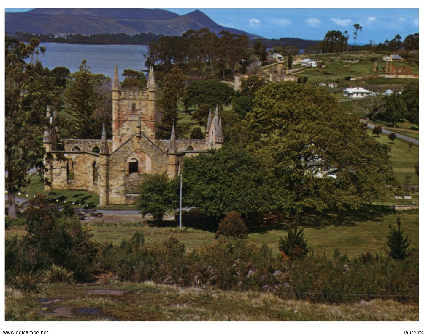 (543) Australia - TAS - Port Arthur Penitentiary Old Church - Prison