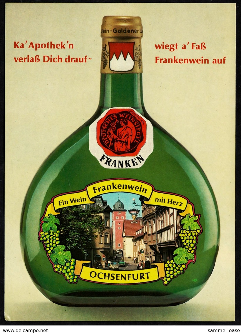 Ochsenfurt  -  Frankenwein  -  Ansichtskarte Ca. 1975  (8990) - Ochsenfurt