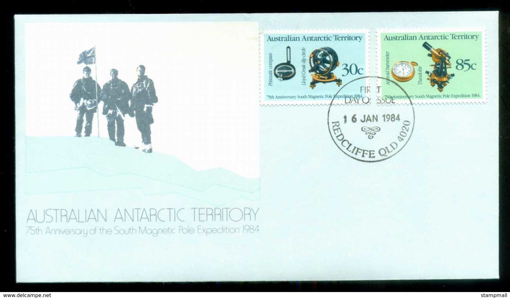 AAT 1984 Magnetic Pole, Redcliffe Qld FDC Lot79844 - Other & Unclassified