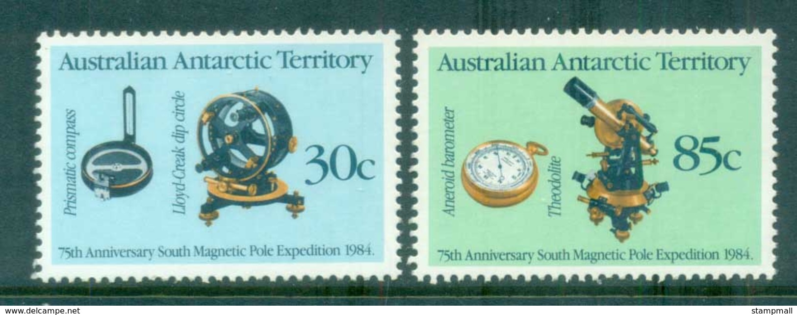 AAT 1984 South Magnetic Pole Expedition MUH Lot79054 - Other & Unclassified