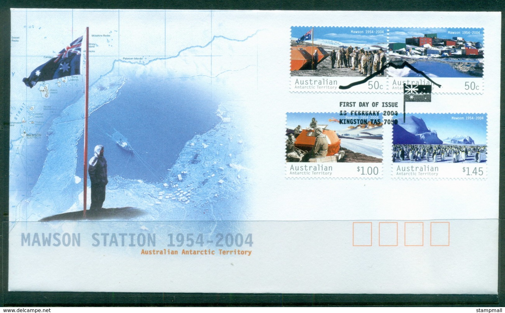 AAT 2004 Mawson Station FDC - Other & Unclassified