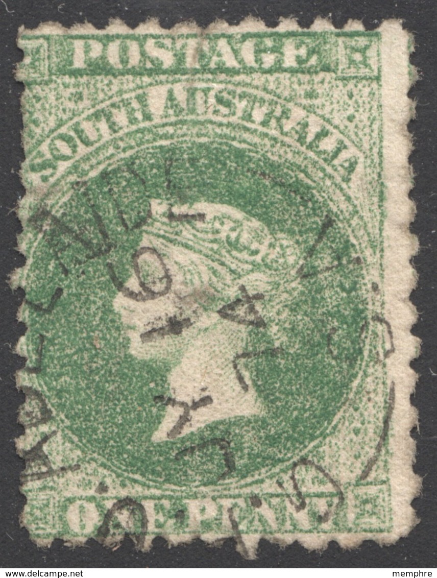 1d. Pale Bright Green Perf. 11½ - 12½  SG 50 - Used Stamps