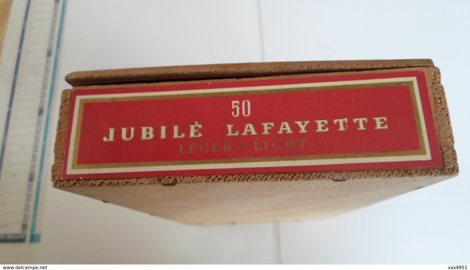 BOITE A CIGARES    LAFAYETTE    JUBILE       ****   RARE   A  SAISIR **** - Autres & Non Classés