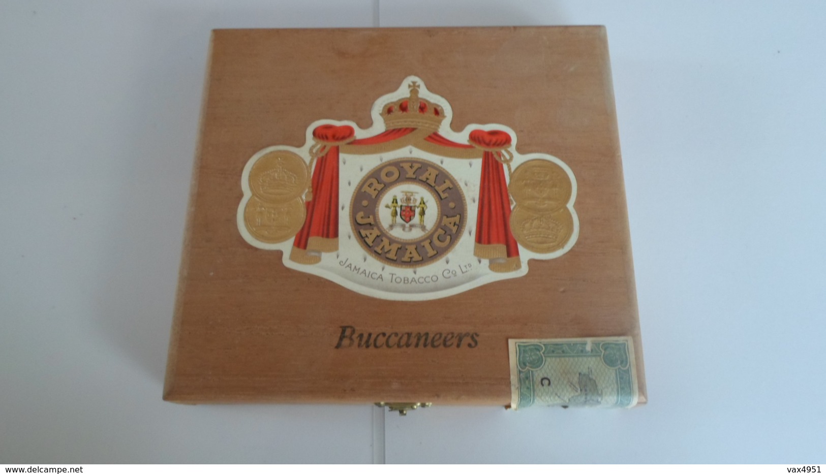 BOITE A CIGARES    BUCCANEERS    ROYAL JAMAICA   ****   RARE   A  SAISIR **** - Autres & Non Classés