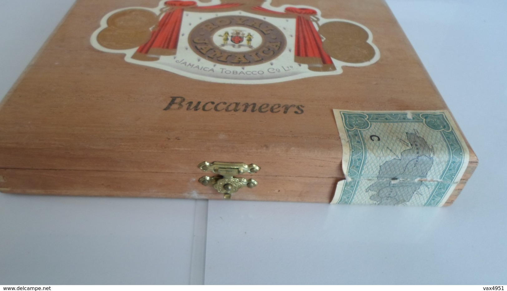 BOITE A CIGARES    BUCCANEERS    ROYAL JAMAICA   ****   RARE   A  SAISIR **** - Autres & Non Classés