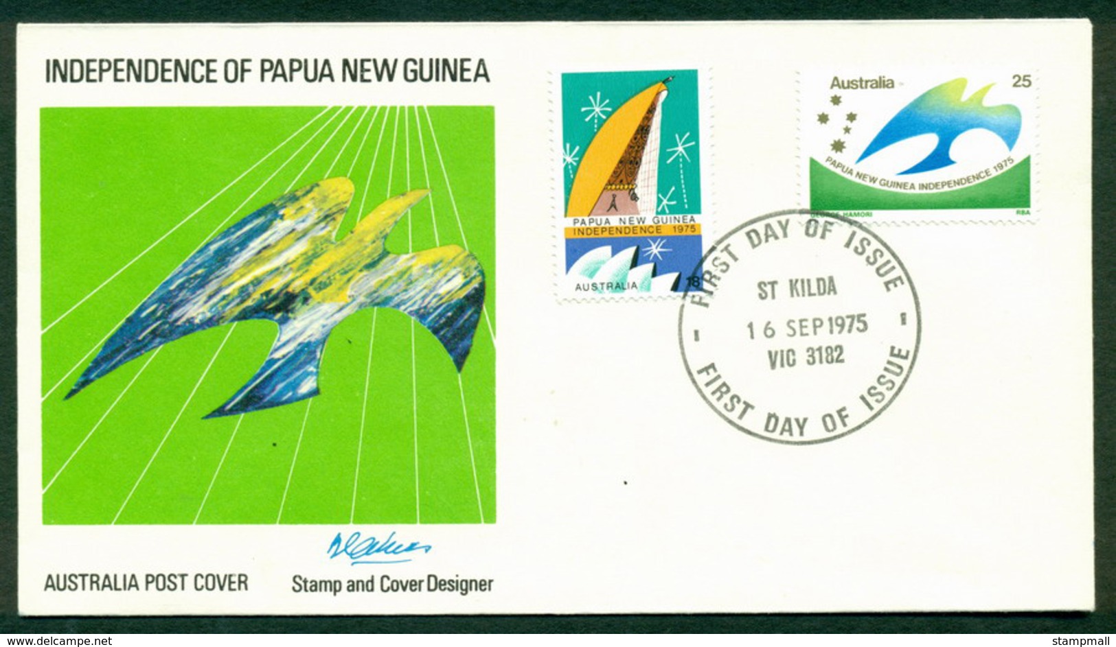 Australia 1975 PNG FDC Lot20012 - Lettres & Documents
