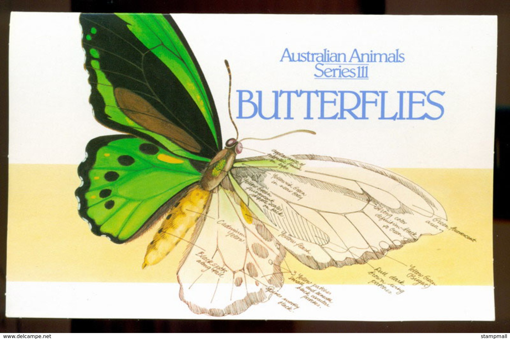 Australia 1983 Butterflies POP Lot16237 - Nuovi