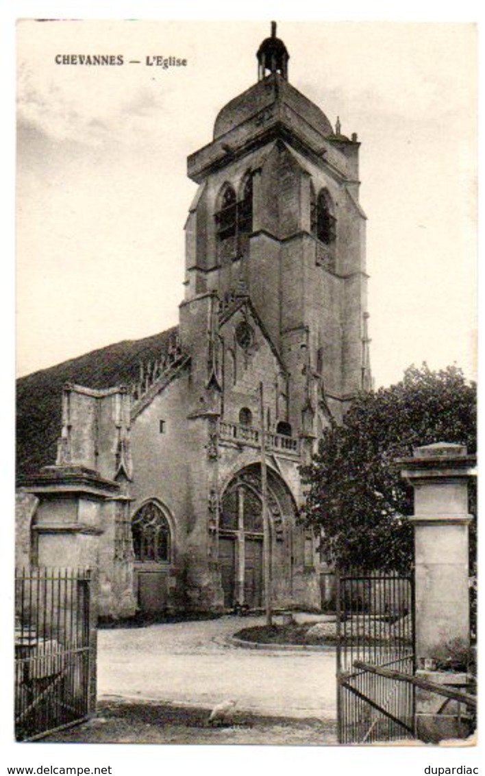 89 - Yonne / CHEVANNES -- L' Eglise. - Chevannes