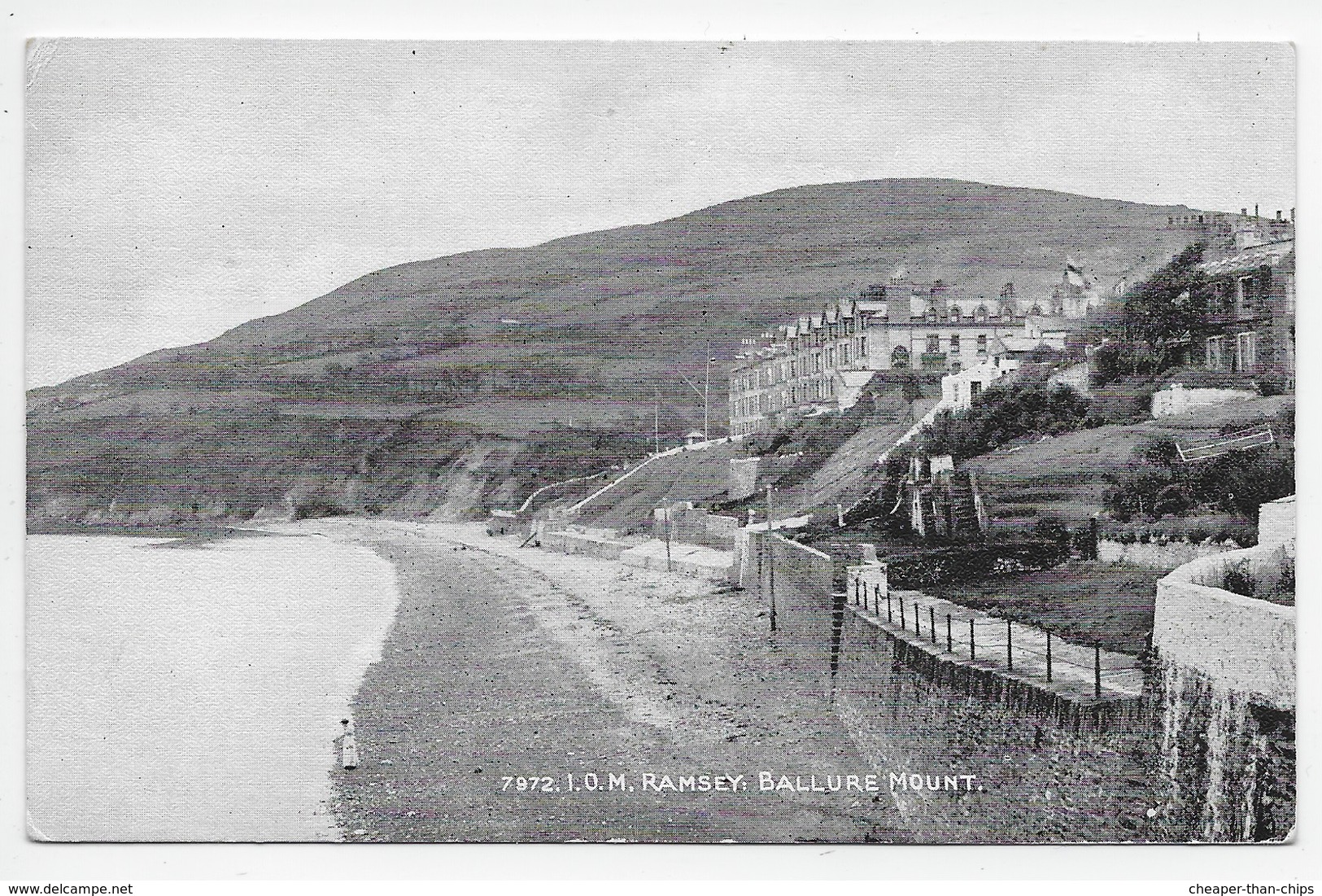Ramsey, Ballure Mount - Photochrom Grano 7972 - Isle Of Man