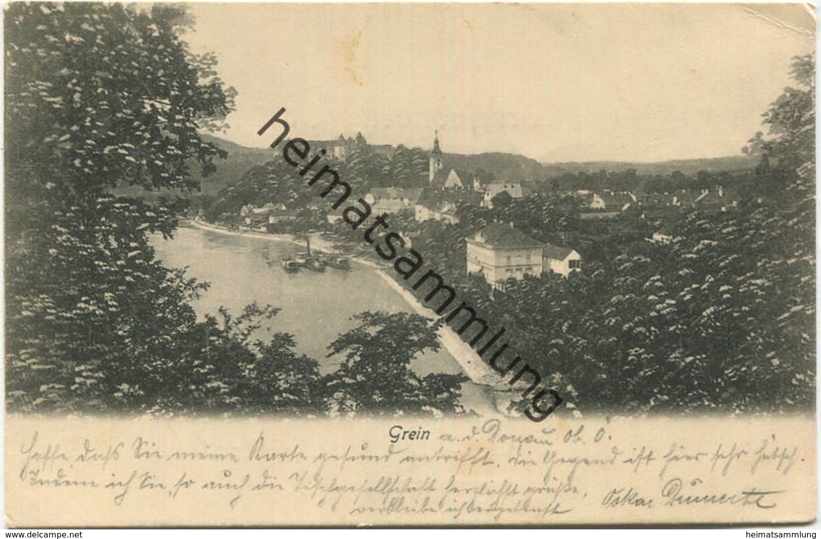 Grein - Gel. 1907 - Grein