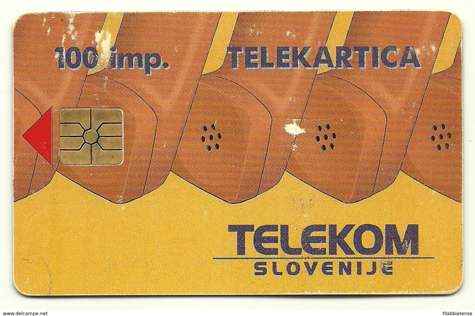 Slovenia - Tessera Telefonica Da 100 Units T568, - Telefoni