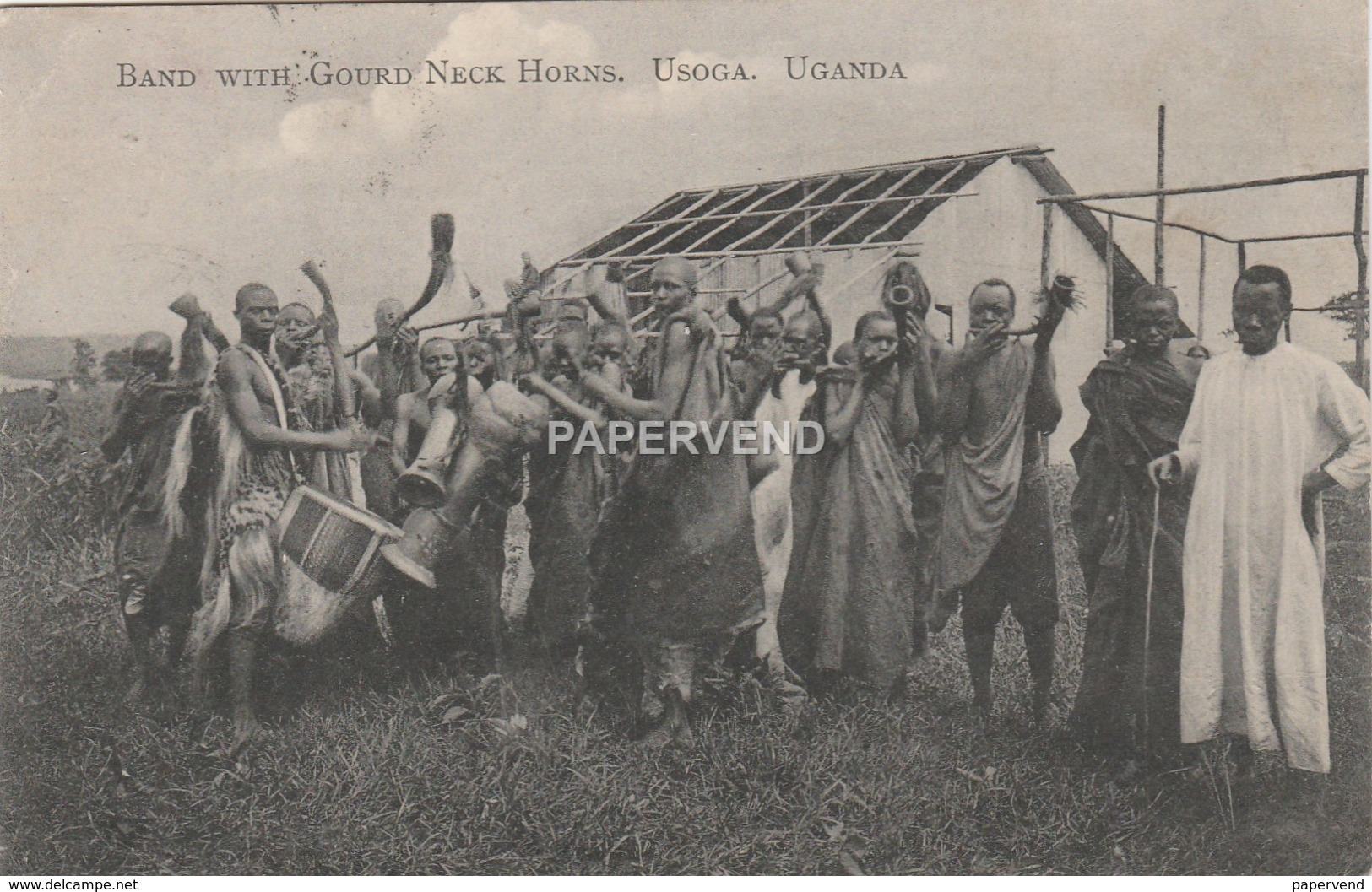 Uganda  USOGA  Band With Gourd Horns   U186 - Ouganda