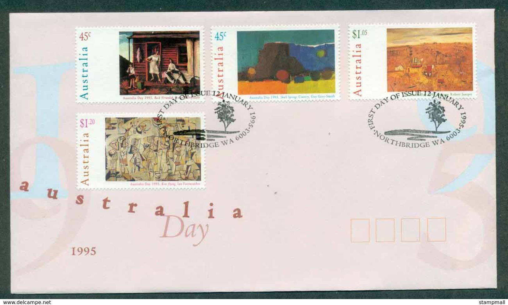 Australia 1996 Australia Day, Northbridge WA FDC Lot49132 - Cartas & Documentos