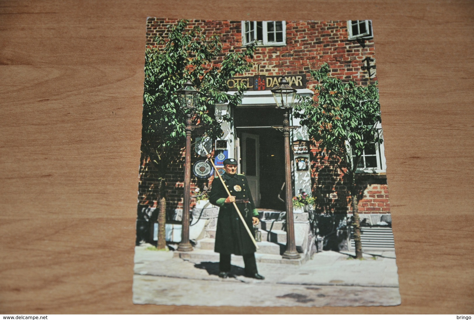 4575- Ribe, The Watchman In Front Of Hotel Dagmar - Danemark