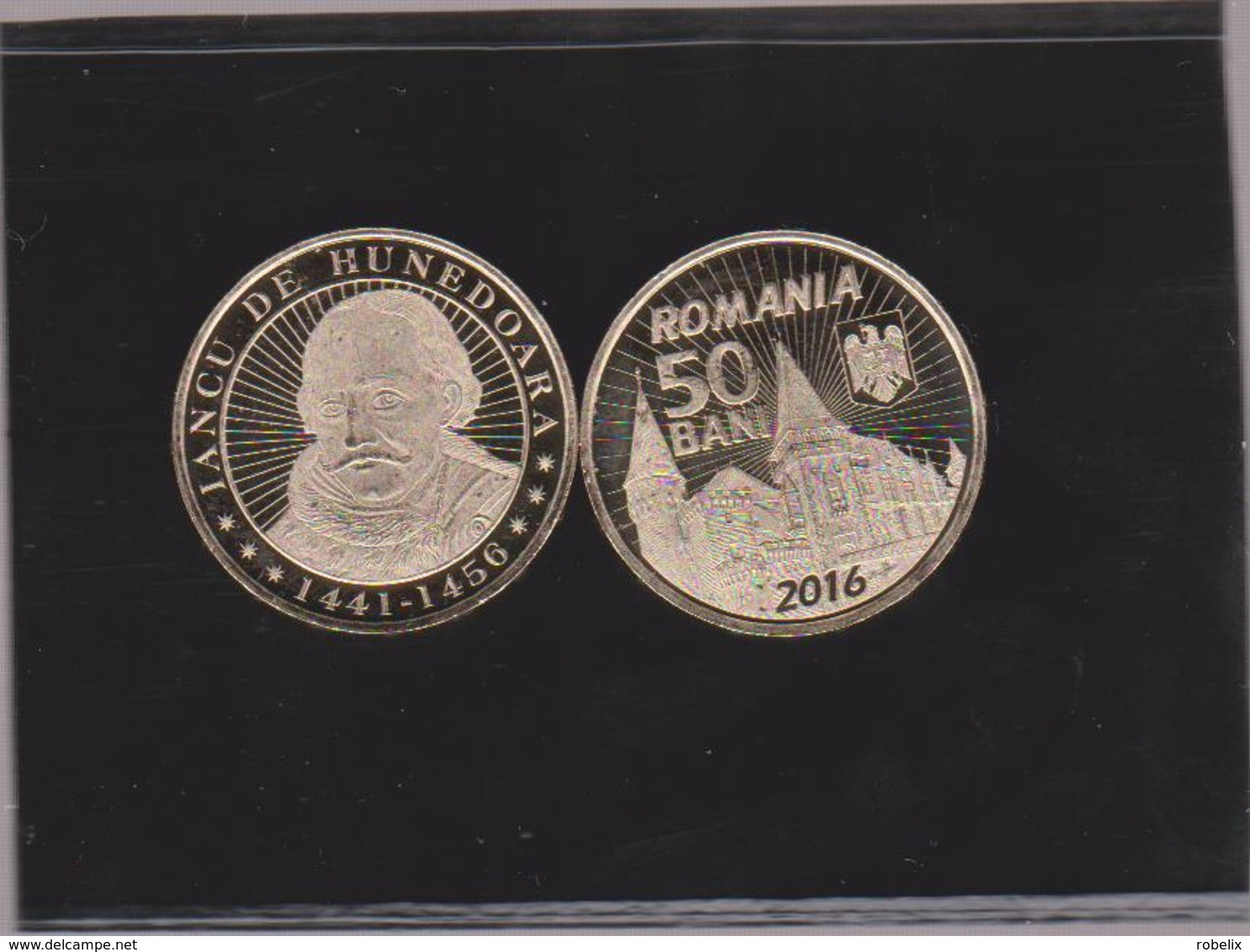 ROMANIA -2016- 50 BANI X 50  -COMMEMORATIVE COINS- IANCU De HUNEDOARA King Of TRANSILVANIA-- UNC - Rumania