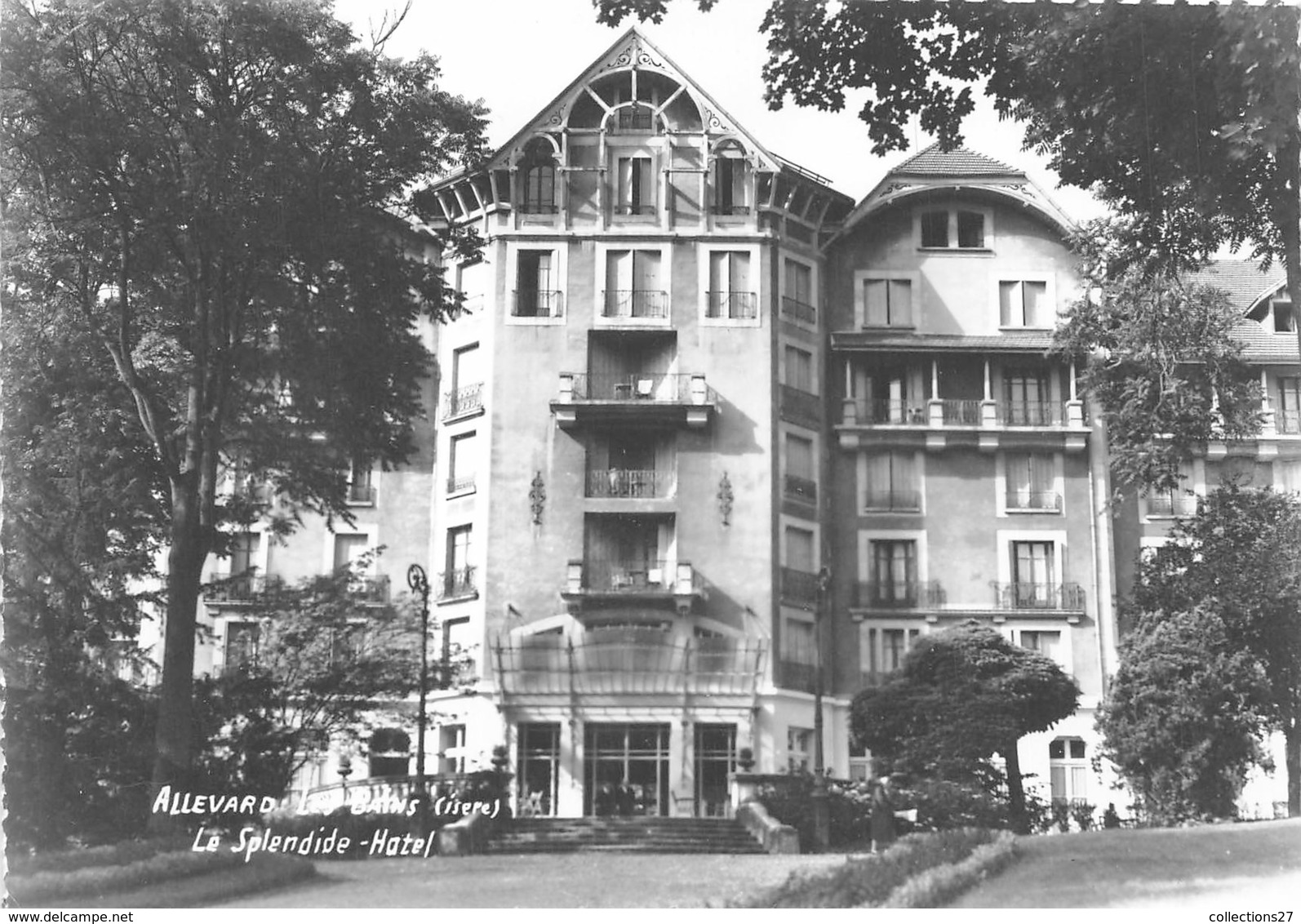 38-ALLEVARD- LES-BAINS- LE SPLENDIDE HÔTEL - Allevard