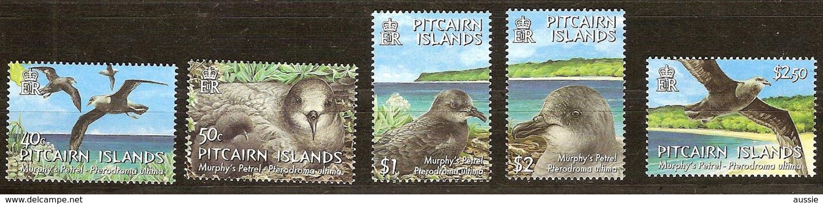 Pitcairn Islands 2004 Yvertn° 619-623 *** MNH Cote 14 Euro Faune Oiseaux Vogels Birds - Pitcairn