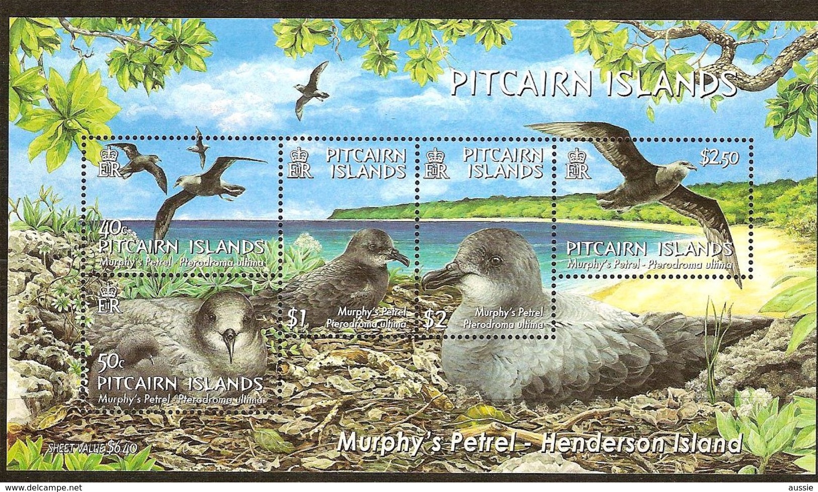 Pitcairn Islands 2004 Yvertn° Bloc 33 *** MNH Cote 14 Euro Faune Oiseaux Vogels Birds - Pitcairn