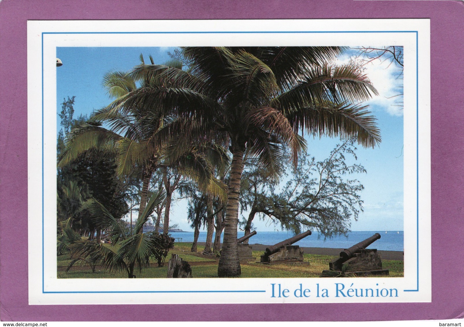 97 974 ILE DE LA REUNION SAINT PAUL La Plage - CANONS - Saint Paul