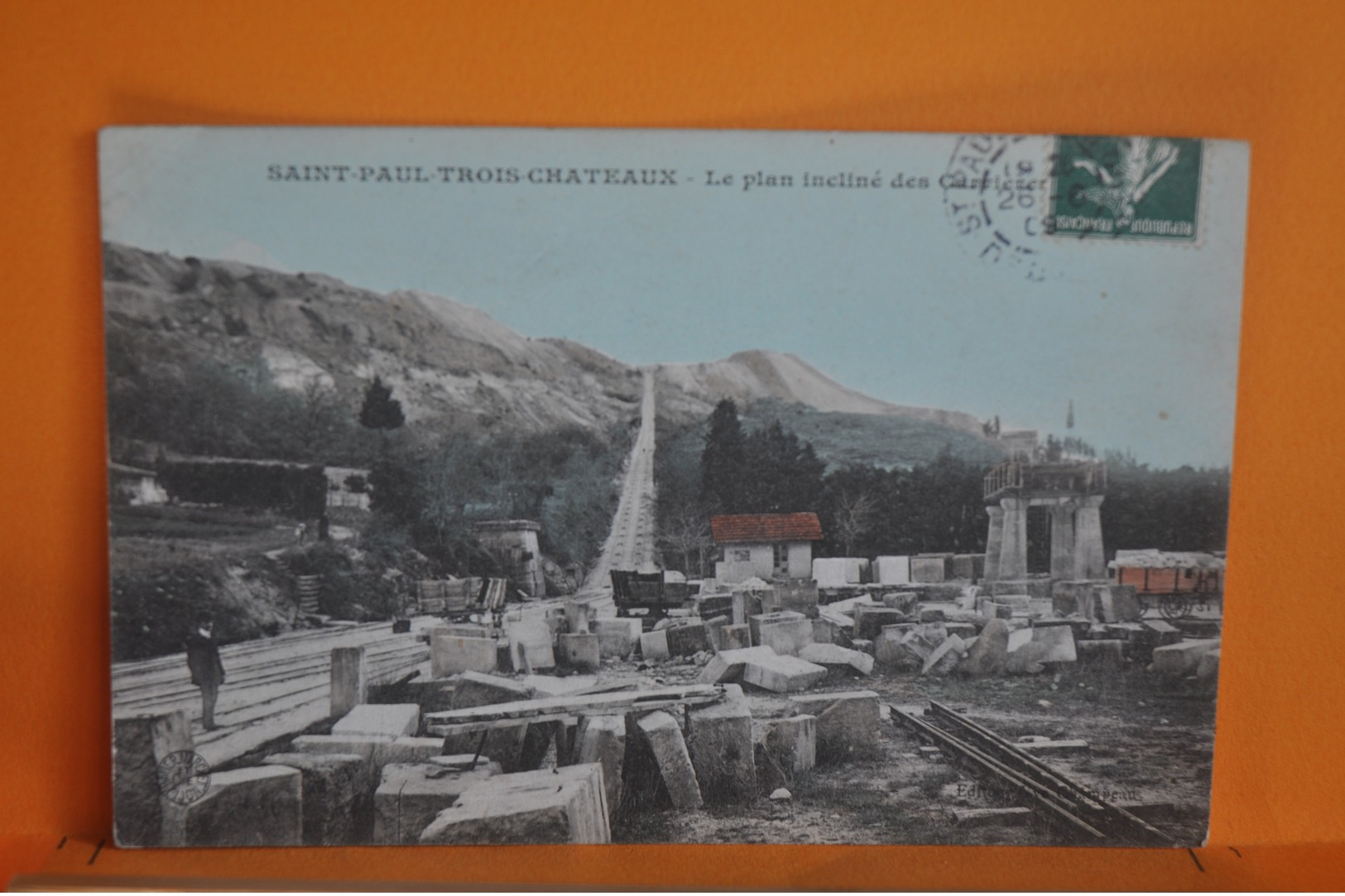 St Paul Trois Chateaux - Le Plan Incliné Des Carrières - Autres & Non Classés