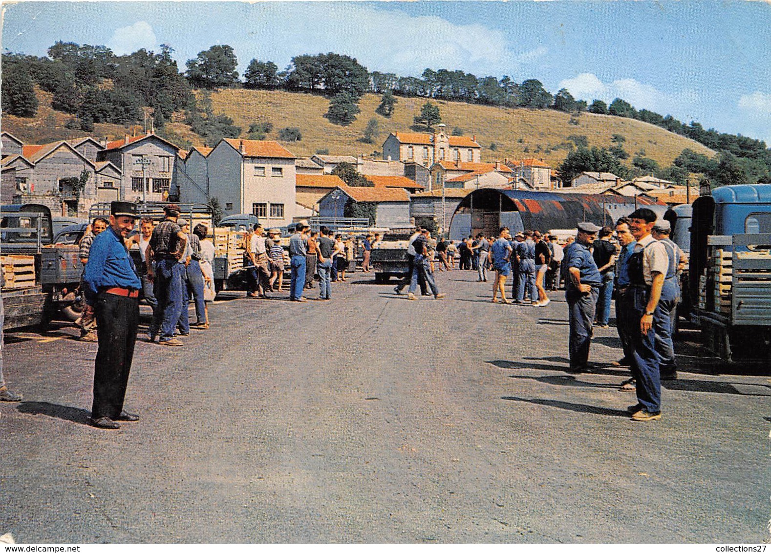 38-CHANAS- LE MARCHE AUX PÊCHES - Chanas