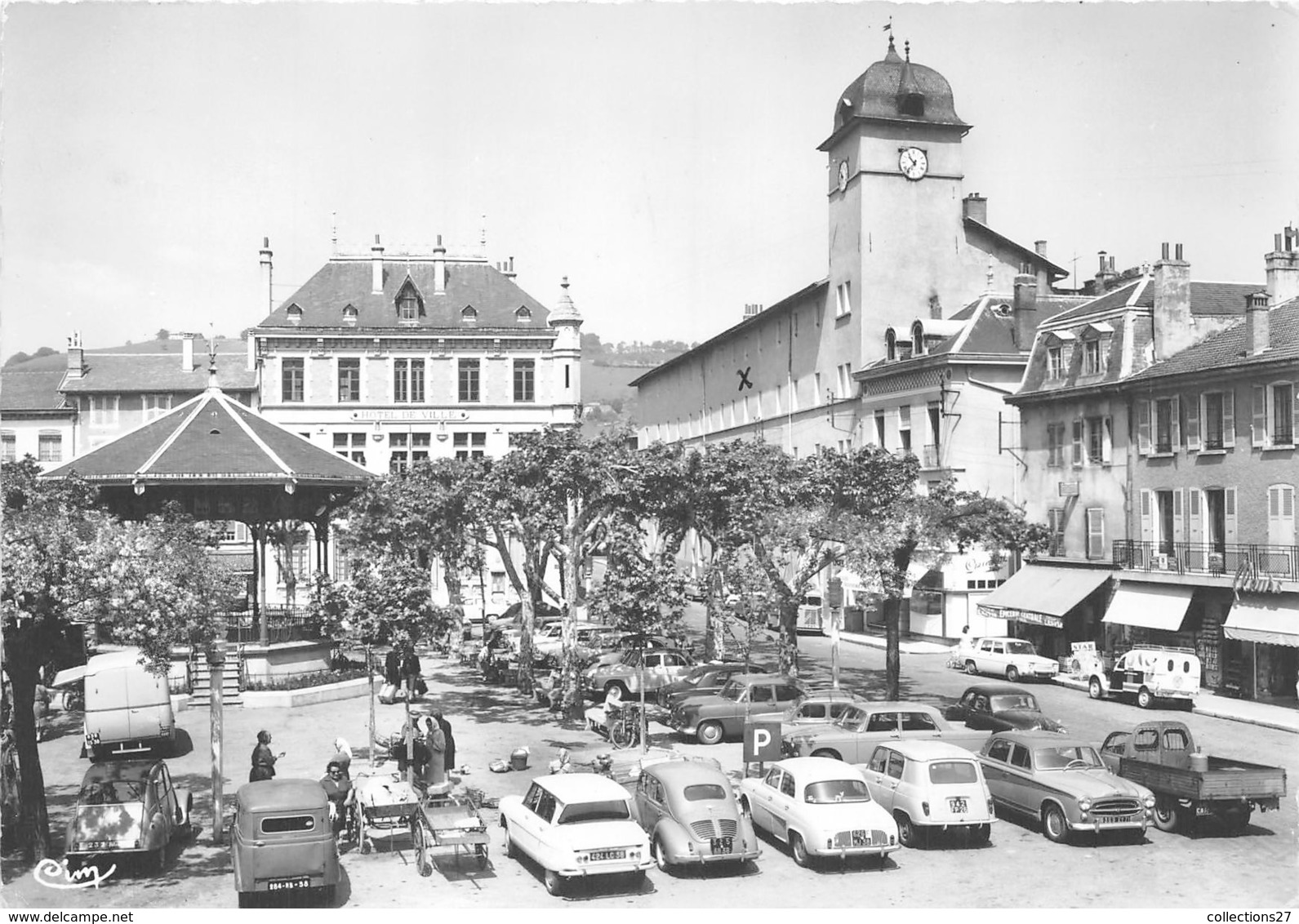 38-SAINT-MARCELLIN- PLACE D'ARMES - Saint-Marcellin