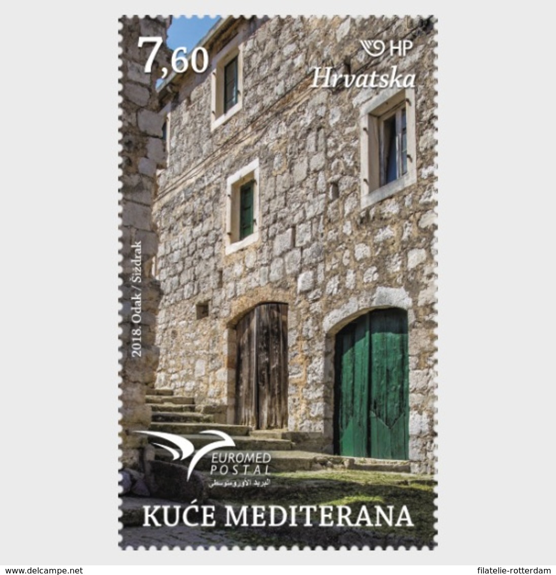 Kroatië / Croatia - Postfris / MNH - Mediterrane Huizen 2018 - Kroatië