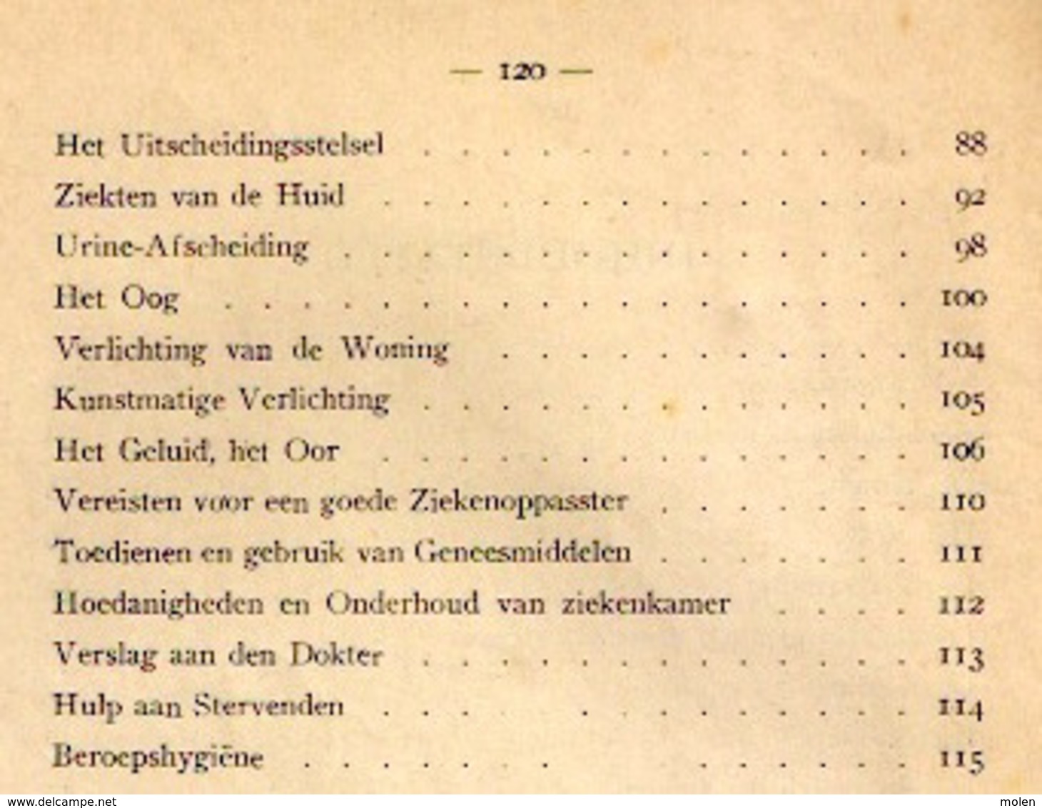 LESSEN OVER GEZONDHEIDSLEER ©1948 120pp SCHOOL ROESELARE Ziekte Verwarming Woning Kleding Heemkunde Geschiedenis Z741 - Santé