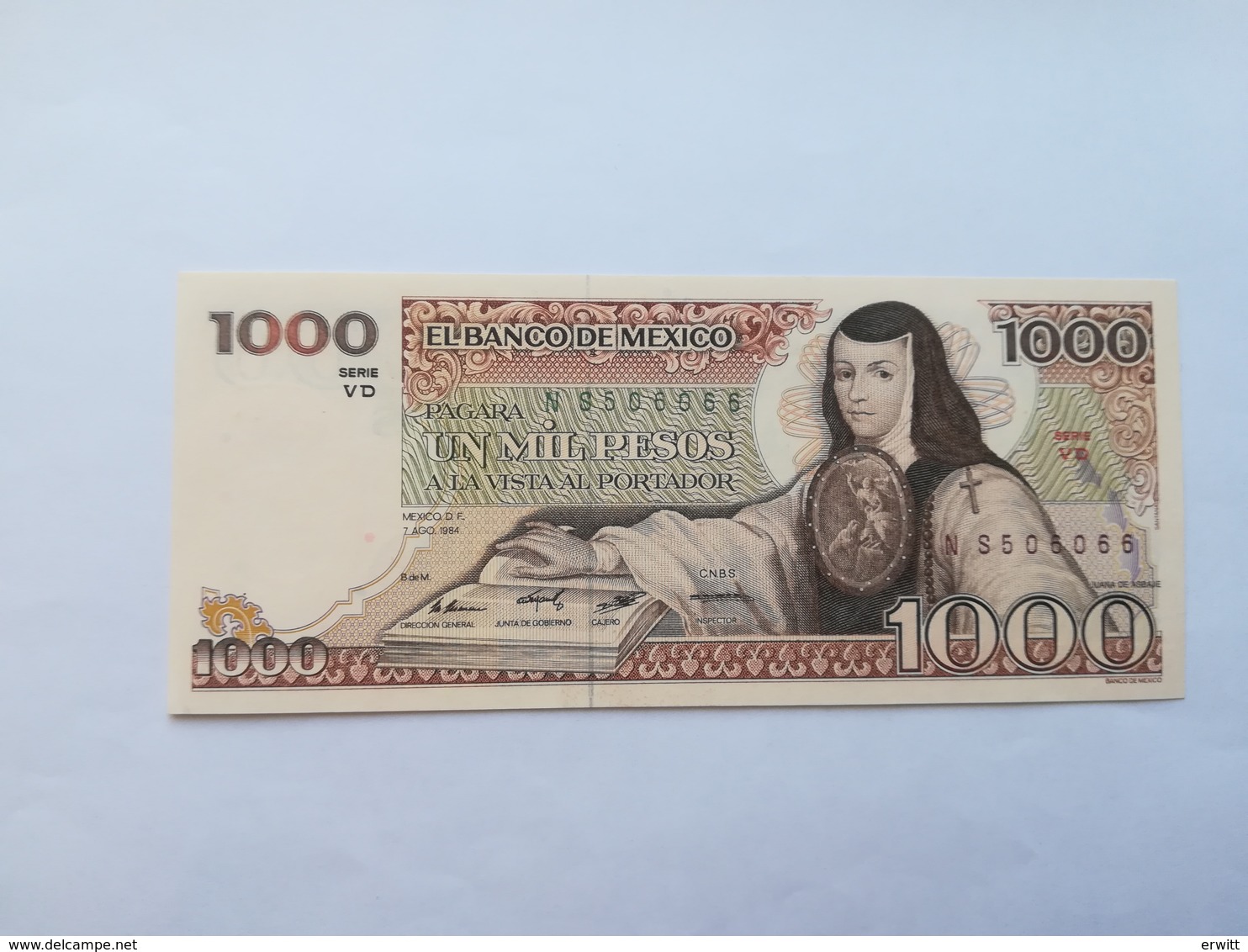 MESSICO 1000 PESOS 1984 - Mexique