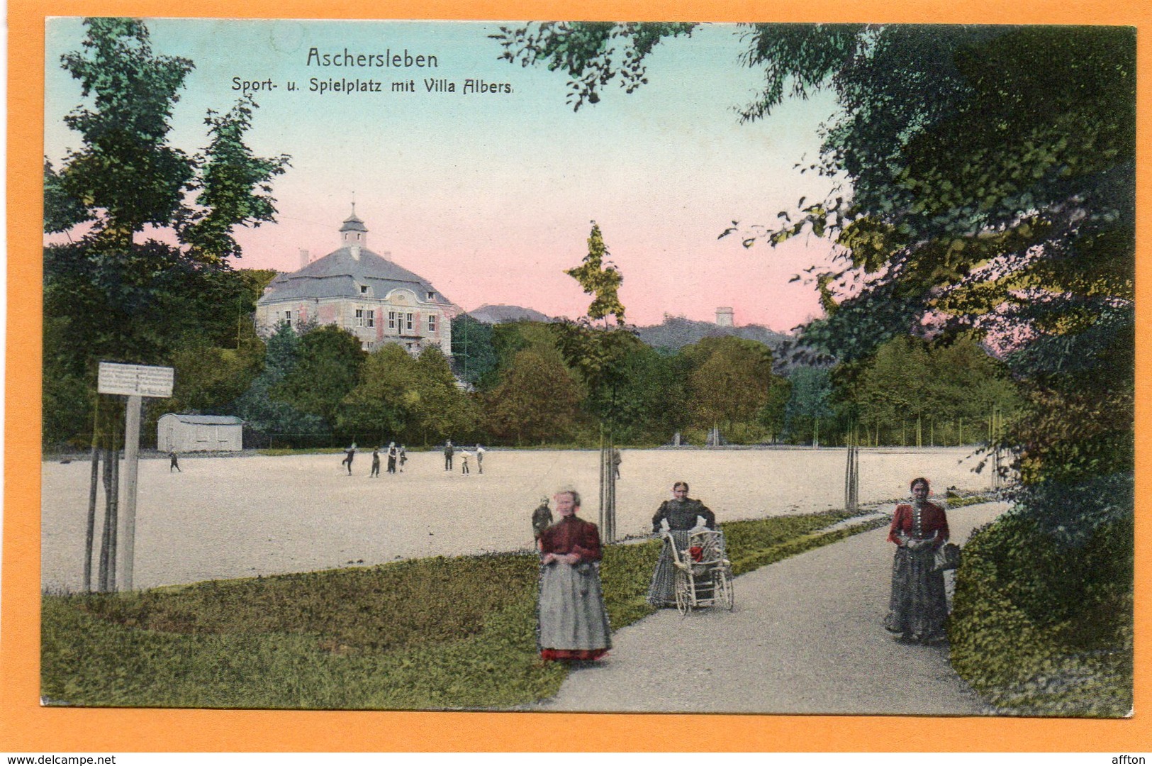 Aschersleben Germany 1905 Postcard - Aschersleben