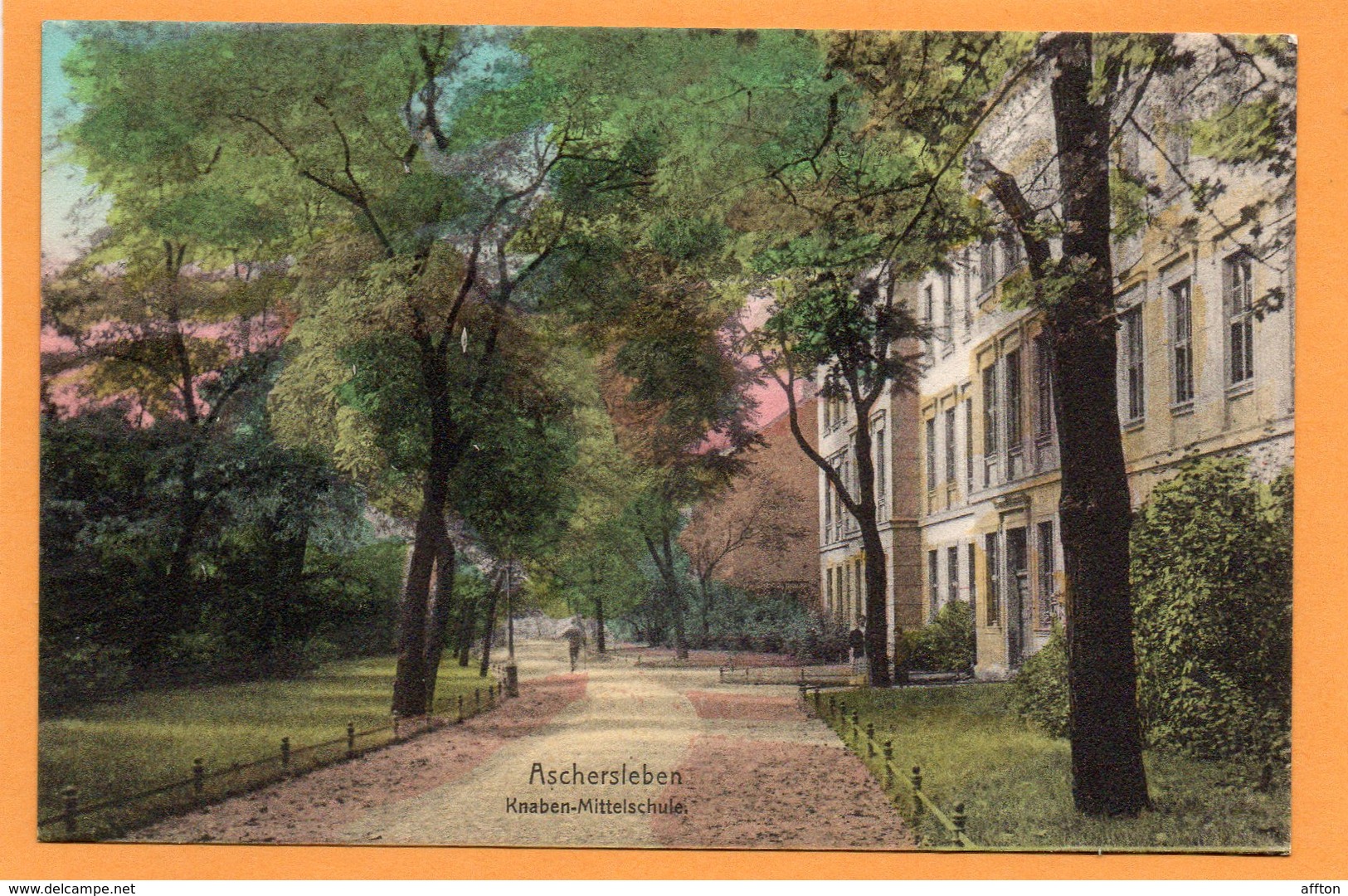 Aschersleben Germany 1905 Postcard - Aschersleben