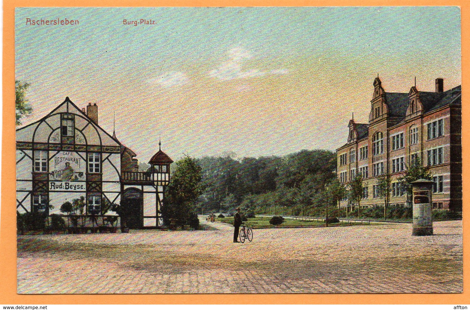 Aschersleben Germany 1905 Postcard - Aschersleben