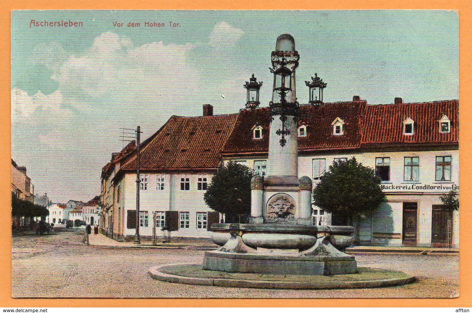 Aschersleben Germany 1905 Postcard - Aschersleben