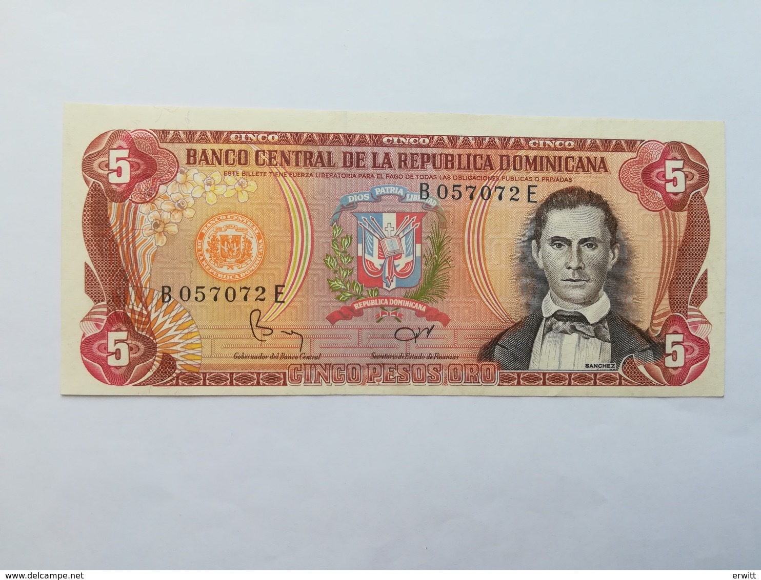 REPUBBLICA DOMINICANA 5 PESOS - Dominicaine