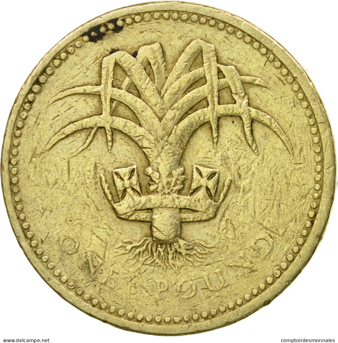 Monnaie, Grande-Bretagne, Elizabeth II, Pound, 1985, TB, Nickel-brass, KM:941 - 1 Pound