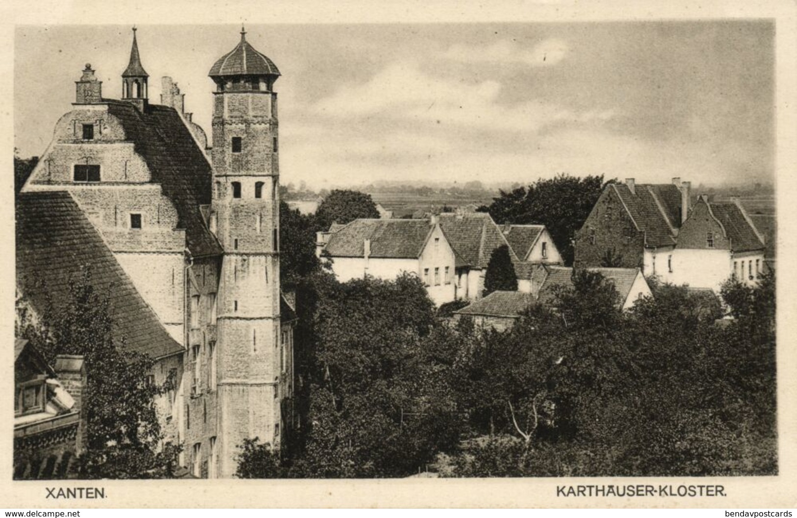 XANTEN Am Rhein, Karthäuser-Kloster (1920s) AK - Xanten