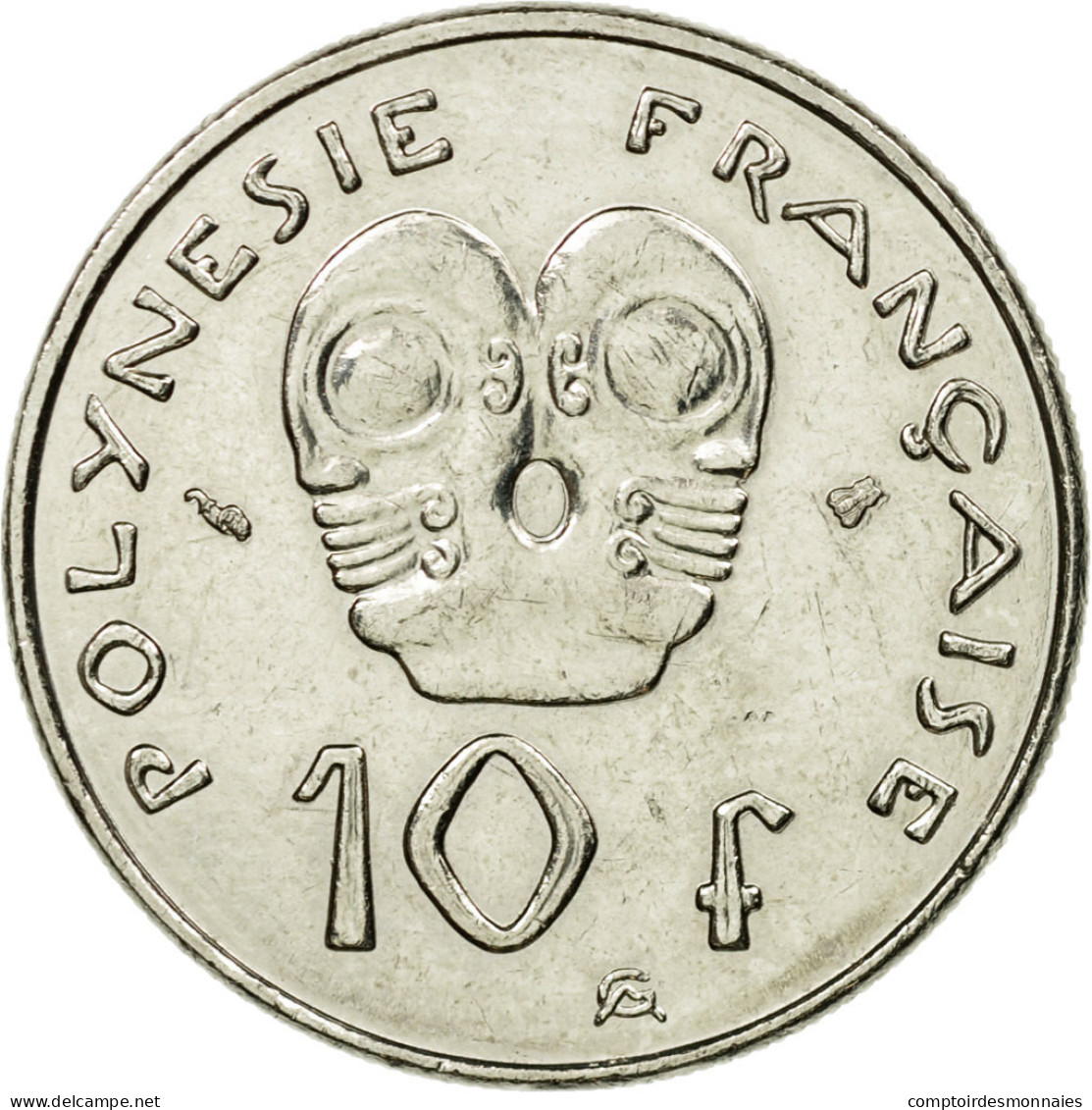 Monnaie, French Polynesia, 10 Francs, 1995, Paris, TTB+, Nickel, KM:8 - French Polynesia