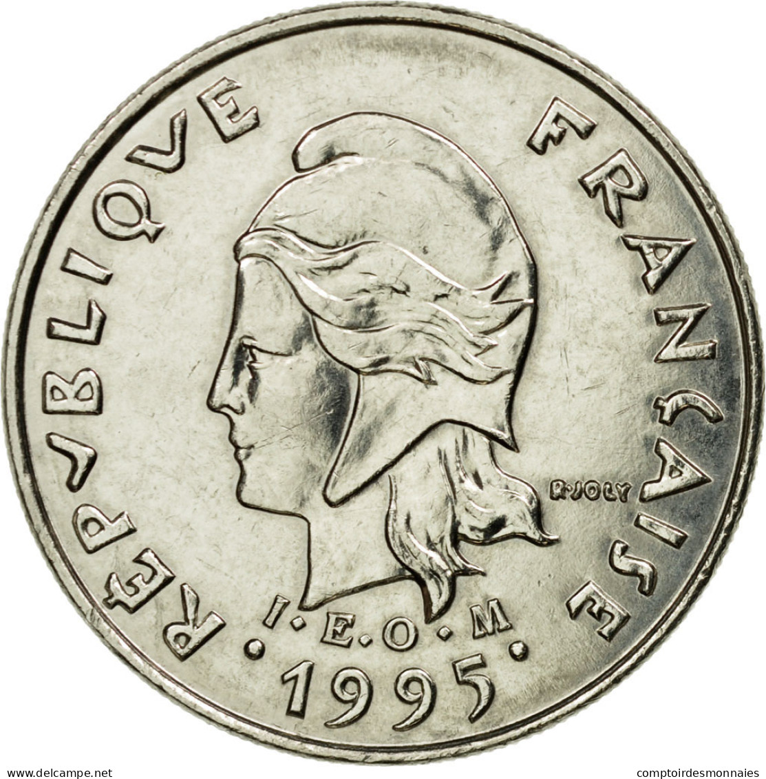 Monnaie, Nouvelle-Calédonie, 10 Francs, 1995, Paris, SUP, Nickel, KM:11 - Nieuw-Caledonië