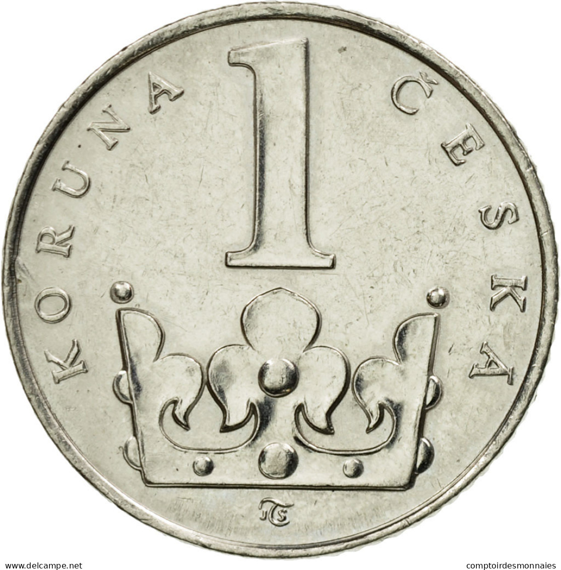 Monnaie, République Tchèque, Koruna, 1994, TTB, Nickel Plated Steel, KM:7 - Tchéquie