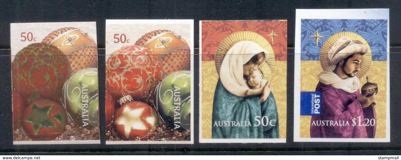 Australia 2008 Xmas P&S Ex Booklet MUH - Mint Stamps