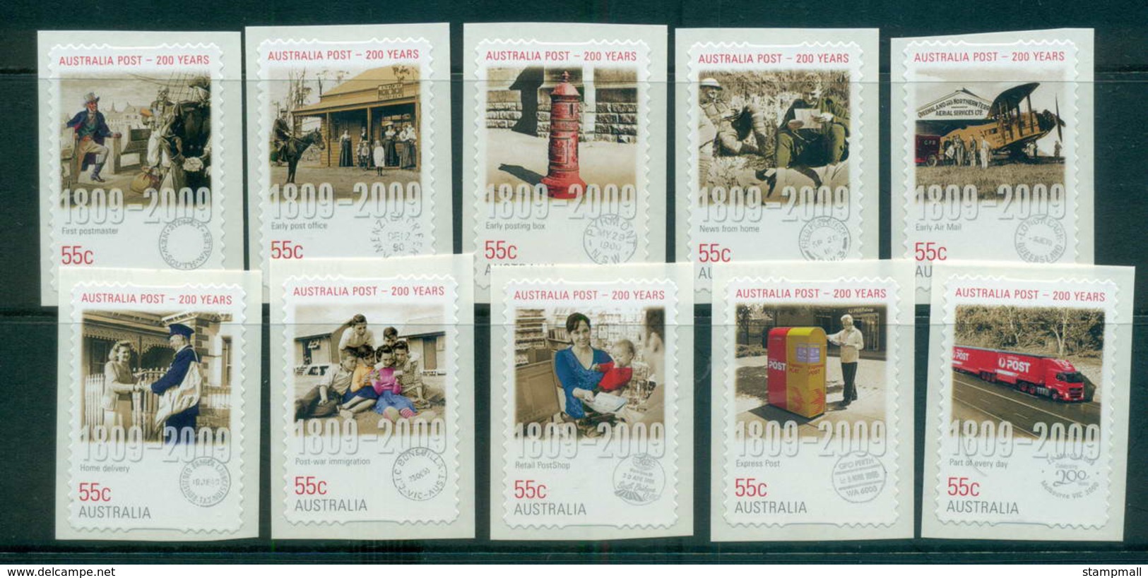 Australia 2009 Australia Post Anniv P&S MUH Lot62839 - Mint Stamps
