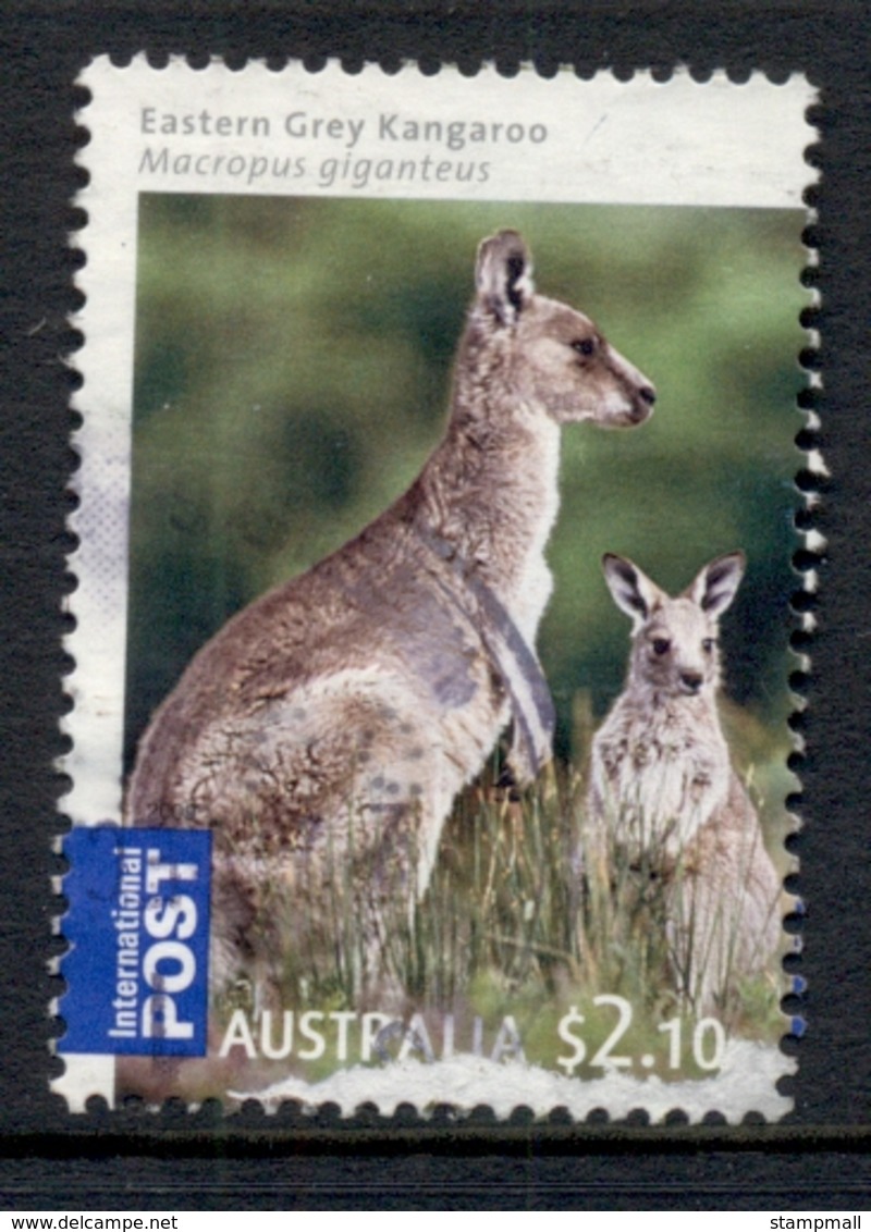 Australia 2009 International, Eastern Grey Kangaroo $2.10 FU - Mint Stamps