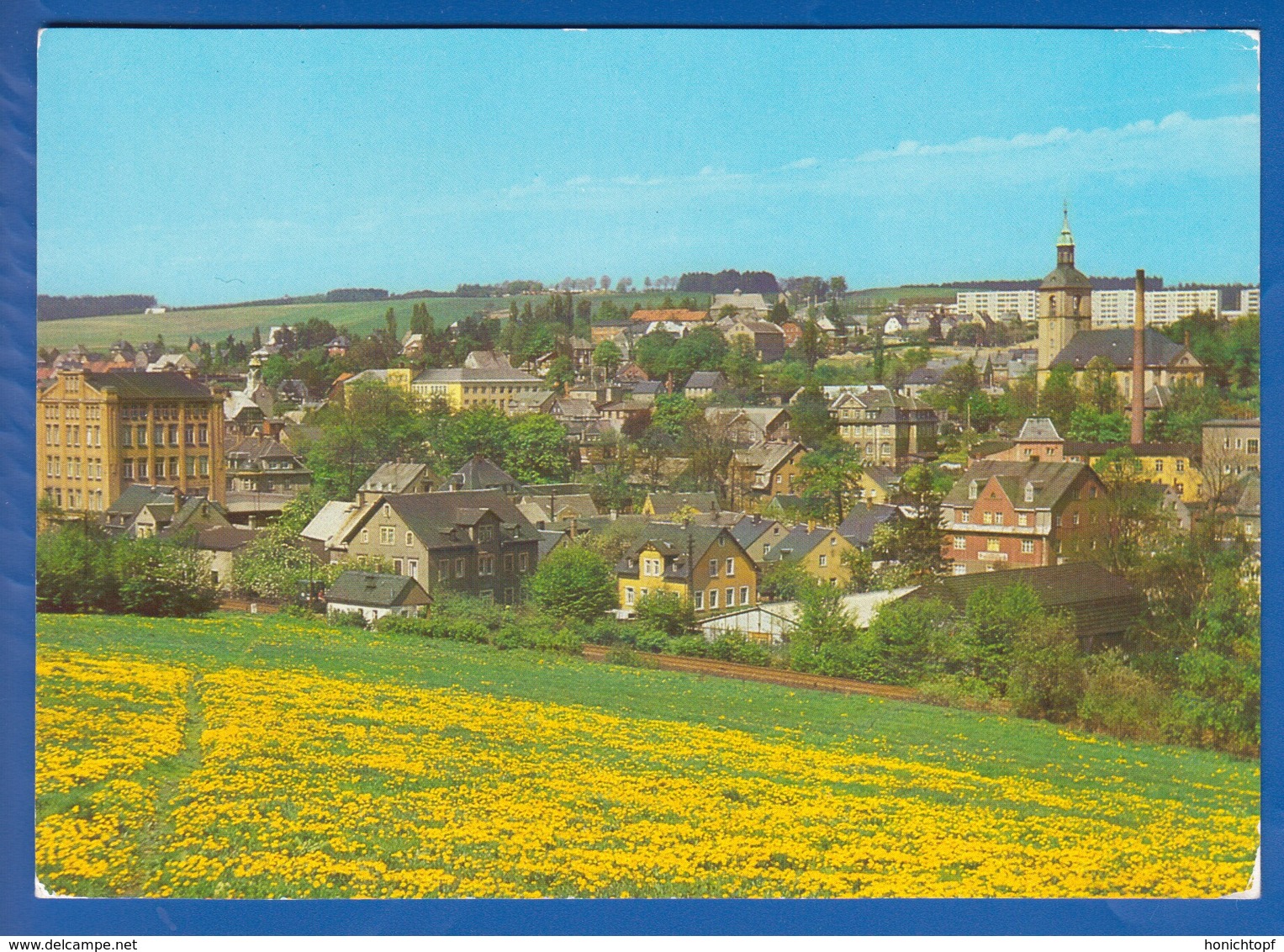 Deutschland; Thalheim Stollberg Erzgeb.; Panorama - Stollberg (Erzgeb.)